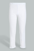 Load image into Gallery viewer, Redtag-Black/White-Capri-2-Packs-Leggings-Senior-Girls-9 to 14 Years
