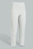 Redtag-Beige/Grey-Melange-Capri-2-Packs-Leggings-Senior-Girls-9 to 14 Years