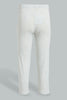 Redtag-Beige/Grey-Melange-Capri-2-Packs-Leggings-Senior-Girls-9 to 14 Years