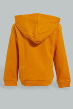 Load image into Gallery viewer, Redtag-Mustard-Truck-Hoody-Sweatshirt-Sweatshirts-Infant-Boys-3 to 24 Months
