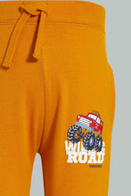 Load image into Gallery viewer, Redtag-Mustard-Truck-Active-Pant-Joggers-Infant-Boys-3 to 24 Months
