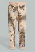 Load image into Gallery viewer, Redtag-Beige-Truck-Printed-Active-Pant-Joggers-Infant-Boys-3 to 24 Months
