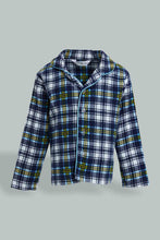 Load image into Gallery viewer, Redtag-Black-Checkered-Flannel-2-Pack-Pj-Set-Pyjama-Sets-Infant-Boys-3 to 24 Months
