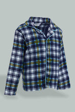 Load image into Gallery viewer, Redtag-Black-Checkered-Flannel-2-Pack-Pj-Set-Pyjama-Sets-Infant-Boys-3 to 24 Months
