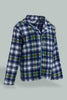 Redtag-Black-Checkered-Flannel-2-Pack-Pj-Set-Pyjama-Sets-Infant-Boys-3 to 24 Months