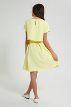 تنزيل الصورة على معرض الصور، Redtag-Yellow-Twofer-Dress-Dresses-Senior-Girls-9 to 14 Years
