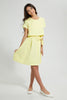 Redtag-Yellow-Twofer-Dress-Dresses-Senior-Girls-9 to 14 Years