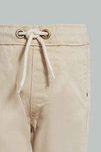 Load image into Gallery viewer, Redtag-Beige-Twill-Jogger-Chinos-Infant-Boys-3 to 24 Months
