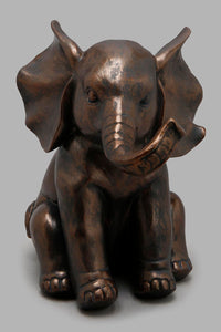 Redtag-Gold-Decorative-Elephant-Artefact-Home-Decor-