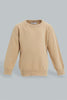 Redtag-Beige-Solid-Pullover-Pullovers-Infant-Boys-3 to 24 Months