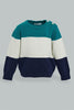 Redtag-Color-Block-Pullover-Pullovers-Infant-Boys-3 to 24 Months