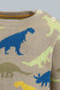 Redtag-Grey-Dino-Printed-Pullover-Pullovers-Infant-Boys-3 to 24 Months