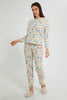 Redtag-Offwhite-Printed-Pyjama-Set-Pyjama-Sets-Women's-
