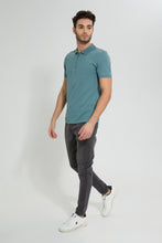 Load image into Gallery viewer, Redtag-Charcoal-Knit-Denim-Jogger-Colour:Charcoal,-Filter:Men&#39;s-Clothing,-Men-Jeans,-New-In,-New-In-Men,-Non-Sale,-S22B,-Section:Men-Men&#39;s-
