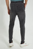 Redtag-Charcoal-Knit-Denim-Jogger-Colour:Charcoal,-Filter:Men's-Clothing,-Men-Jeans,-New-In,-New-In-Men,-Non-Sale,-S22B,-Section:Men-Men's-