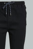 Redtag-Black-Knit-Denim-Jogger-Colour:Black,-Filter:Men's-Clothing,-Men-Jeans,-New-In,-New-In-Men,-Non-Sale,-S22B,-Section:Men-Men's-