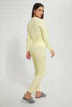 Load image into Gallery viewer, Redtag-Yellow-In-The-Morning-Printed-Pyjama-Set-Pyjama-Sets-Women's-
