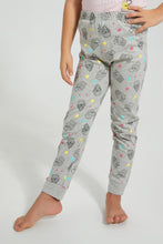 Load image into Gallery viewer, Redtag-Pink-Cupcake-Print-Nightsuit-With-Cuff-Bottom-Colour:Pink,-Filter:Girls-(2-to-8-Yrs),-Girls-Pyjama-Sets,-New-In,-New-In-GIR,-Non-Sale,-S22B,-Section:Kidswear-Girls-2 to 8 Years
