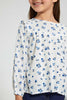 Redtag-White-Aop-Long-Sleeve-Blouse-Blouses-Girls-2 to 8 Years