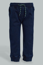 Load image into Gallery viewer, Redtag-Light-Wash-Knit-Denim-Jeans-Slim-Fit-Infant-Boys-3 to 24 Months
