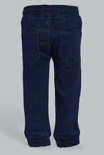 Load image into Gallery viewer, Redtag-Light-Wash-Knit-Denim-Jeans-Slim-Fit-Infant-Boys-3 to 24 Months
