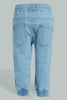 Redtag-Dark-Wash-Knit-Denim-Jeans-Slim-Fit-Infant-Boys-3 to 24 Months
