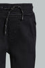 Redtag-Black-Wash-Knit-Denim-Jeans-Slim-Fit-Infant-Boys-3 to 24 Months