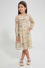 تنزيل الصورة على معرض الصور، Redtag-Assorted-Printed-Shirt-Dress-Dresses-Girls-2 to 8 Years
