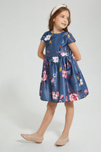 تنزيل الصورة على معرض الصور، Redtag-Navy-Aop-Dress-Colour:Navy,-Filter:Girls-(2-to-8-Yrs),-Girls-Dresses,-New-In,-New-In-GIR,-Non-Sale,-S22A,-Section:Kidswear-Girls-2 to 8 Years
