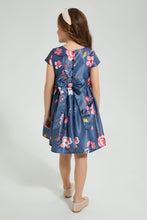 تنزيل الصورة على معرض الصور، Redtag-Navy-Aop-Dress-Colour:Navy,-Filter:Girls-(2-to-8-Yrs),-Girls-Dresses,-New-In,-New-In-GIR,-Non-Sale,-S22A,-Section:Kidswear-Girls-2 to 8 Years
