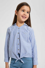 Load image into Gallery viewer, Redtag-Stripe-Blouse-Blouses-Girls-2 to 8 Years

