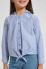 Redtag-Stripe-Blouse-Blouses-Girls-2 to 8 Years