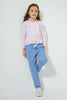 Redtag-Stripe-Blouse-Colour:Pink,-Filter:Girls-(2-to-8-Yrs),-Girls-Blouses,-New-In,-New-In-GIR,-Non-Sale,-S22A,-Section:Kidswear-Girls-2 to 8 Years