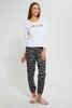 Redtag-White-Tutti-Fruity-Printed-Pyjama-Set-Pyjama-Sets-Women's-