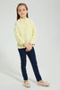 Redtag-Yellow-Check-Shirt-Blouse-Colour:Yellow,-Filter:Girls-(2-to-8-Yrs),-Girls-Blouses,-New-In,-New-In-GIR,-Non-Sale,-S22B,-Section:Kidswear-Girls-2 to 8 Years