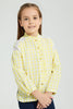 Redtag-Yellow-Check-Shirt-Blouse-Colour:Yellow,-Filter:Girls-(2-to-8-Yrs),-Girls-Blouses,-New-In,-New-In-GIR,-Non-Sale,-S22B,-Section:Kidswear-Girls-2 to 8 Years