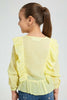 Redtag-Pink-Dobby-Textured-Blouse-Blouses-Girls-2 to 8 Years