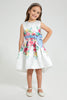 Redtag-White-Printed-Dress-Colour:White,-Filter:Girls-(2-to-8-Yrs),-Girls-Dresses,-New-In,-New-In-GIR,-Non-Sale,-S22A,-Section:Kidswear-Girls-2 to 8 Years