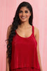 Redtag-Red-Plain-Pyjama-Set-Pyjama-Sets-Women's-