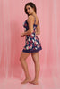 Redtag-Navy-Floral-Printed-Chemise-Chemises-Women's-