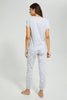 Redtag-Grey-Melange-Printed-Pyjama-Set-Pyjama-Sets-Women's-