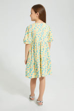 تنزيل الصورة على معرض الصور، Redtag-Blue-Front-Placket-Printed-Dress-Colour:Blue,-Filter:Girls-(2-to-8-Yrs),-Girls-Dresses,-New-In,-New-In-GIR,-Non-Sale,-S22A,-Section:Kidswear-Girls-2 to 8 Years
