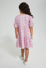 تنزيل الصورة على معرض الصور، Redtag-Pink-Front-Placket-Printed-Dress-Colour:Pink,-Filter:Girls-(2-to-8-Yrs),-Girls-Dresses,-New-In,-New-In-GIR,-Non-Sale,-S22A,-Section:Kidswear-Girls-2 to 8 Years
