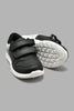 Redtag-Black-Colour-Block-Sneaker-Sneakers-Boys-3 to 5 Years