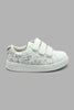 Redtag-White-Dinosaur-Print-Sneaker-Sneakers-Boys-3 to 5 Years