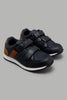 Redtag-Navy-Colour-Block-Sneaker-Sneakers-Boys-3 to 5 Years