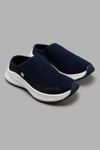 Load image into Gallery viewer, Redtag-Navy-Mule-Slip-On-Slip-Ons-Boys-3 to 5 Years
