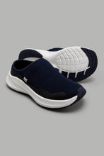 Load image into Gallery viewer, Redtag-Navy-Mule-Slip-On-Slip-Ons-Boys-3 to 5 Years
