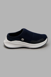 Redtag-Navy-Mule-Slip-On-Slip-Ons-Boys-3 to 5 Years