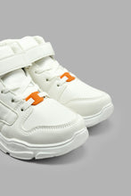 Load image into Gallery viewer, Redtag-White-High-Top-Chunky-Sneaker-Chunky-Boys-3 to 5 Years
